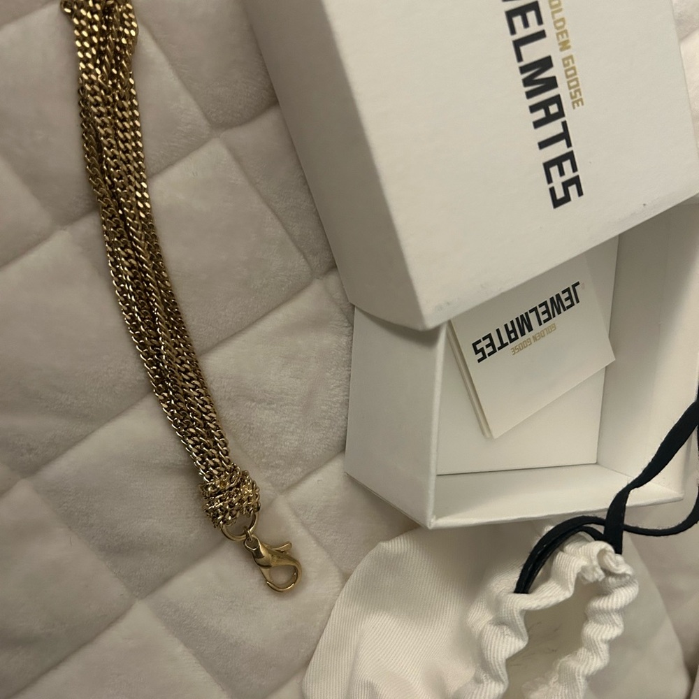 Golden Goose Gold Chain Bracelet